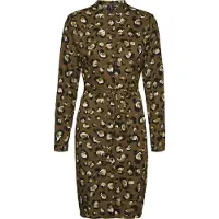 Vero Moda Isa Long Sleeve Dress Vert L Femme