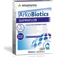 Arkopharma Arkobiotics Supraflor Probiotiques 30 gélules