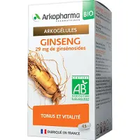 Arkogélules ARKOPHARMA Ginseng bio 45 pc(s) Capsule(S)