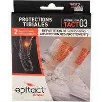 Epitact Sport Protections tibiales 7 x 9,5 cm 2 pc(s) Pansement(S)