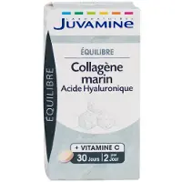 Juvamine Collagene Marin Acide Hyaluronique 60 Comprimes