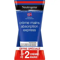 Neutrogena Crème Mains Hydratation Instantanée Peaux sèches 2x75 ml 2x75 ml Crème