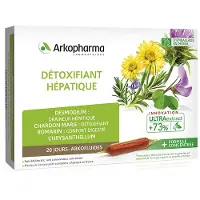 Arkopharma ArkoFluides - Détox du foie 20 ampoules