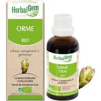 Herbalgem - Orme Bio - Complément Alimentaire - Extrait De Bourgeon Frais - Pour Soin Peau - - 30 ml 30 ml Goutte(S)
