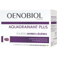 Oenobiol - Compléments Alimentaires - Minceur - Aquadrainant Plus - Jambes Légères(1) - Progamme 15 Jours - 1 Boîte de 45 Comprimés 45 pc(s) Comprimé(S)