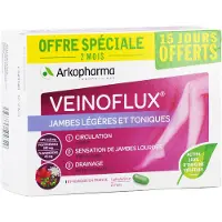 Arkopharma Veinoflux Jambes Legeres Et Toniques 60 Gelules