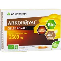 Arkopharma Arkoroyal Gelée royale 2500mg 20 ampoules