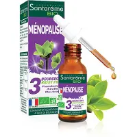Santarome Bio Complexe Ménopause 3 Bourgeons Bio et Frais C07 30 ml Goutte(S)