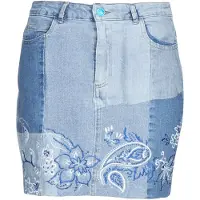 Desigual Jupes courtes BE BLUE femmes - Bleu - US 28