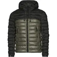 Superdry Radar Quilt Mix Padded Jacket Vert S Homme