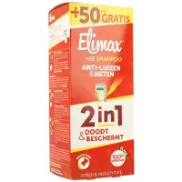Elimax Shampooing Anti Poux Élimine & Protège + 50 ml GRATUIT 250 ml Shampooing