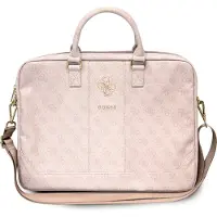 GUESS 4G Metal Logo - Sac pour ordinateur portable 15/16" - Rose