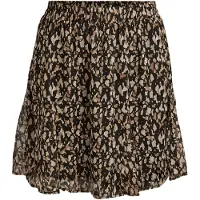 Vila Falia Short Skirt Beige,Marron 36 Femme
