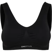 ONLY Soutien-gorge de sport 'Mira' noir / blanc