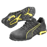 Puma Chaussure de sécurité Amsterdam Low Taille 41 noir / jaune - 64.271.0-41