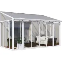 Palram - Canopia - Pergola Fermée 15.6m² Blanc - 703993