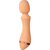 Vush Majesty 2 - vibromasseur masseur rechargeable et étanche (orange)