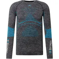 X-Bionic Energy Accumulator 4.0 Long Sleeve Base Layer Gris S Homme