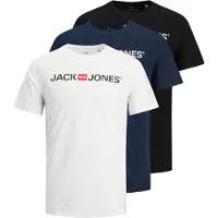 Jack & Jones T-Shirt marine / rouge / noir / blanc