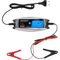 Monzana Chargeur de batterie pour véhicules 6V 12V