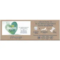 Pampers Hybrid Kit De 25 Coeurs Absorbants Et 3 Couches Lavables