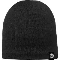 Buff Unisexe, Bonnet, K&P Hat Solid Black, Noir, (Taille unique)