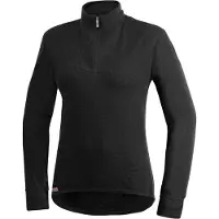 Woolpower Sous vêtement Woolpower Zip Turtleneck 200 Black-XL