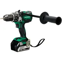 HiKOKI Perceuse-visseuse sans fil 18,0 Volts DS18DC DS18DBL2 + 2x Batteries 5,0 Ah BSL1850MA dans le carton 136 Nm