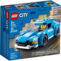 LEGO 60285 City Voiture de sport, voiture de course avec toit amovible, jouet voiture de course pour filles et garçons à partir de 5 ans