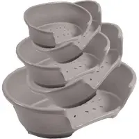 Nobby Savic lit en plastique "Cosy-Air" 45 cm gris chaud
