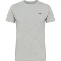 Pepe Jeans T-Shirt gris chiné / noir