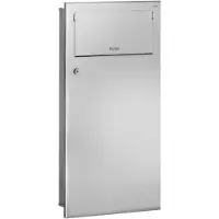 Delabie Corbeille UP PUSH 18l Edst. 1.4301 sat (ex-0013320000)