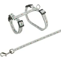 Trixie 4x Harnais avec laisse pour lapins avec motif de lapin (Général)