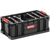 Qbrick System Boîte à petites pièces, lot de 6 + 6 boîtes à petites pièces avec couvercle