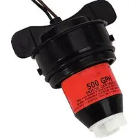 Johnson Pump Cartridge 500gph Bilge Aerat Rouge,Noir 500 GPH