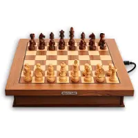 Millennium 2000 Exclusive Luxe Edition Electronic Chess Orange Enfants