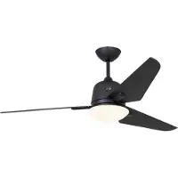 CasaFan Eco Aviatos 132 noir, ventilateur, CasaFan
