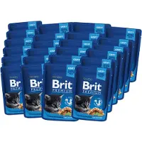 Brit Premium Kitten sachet de poulet pour chatons 24 x 100 g