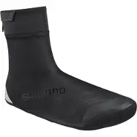 Shimano Hommes, Surchaussures, AW22 Protectors S1100X Couvre-chaussures Soft Shell ecwfabwts21ul0104 Black S (37-40) (S), Noir