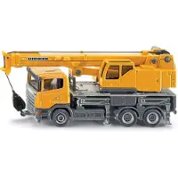 Siku Véhicule de chantier - Camion avec grue téléscopique