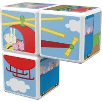 Geomag MagiCube Peppa Pig / Peppa Pig - Voyage avec Peppa - blocs magnétiques 3el. G049