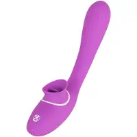 You2Toys - vibromasseur 2 fonctions rechargeable - silicone violet