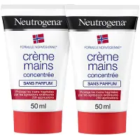 Neutrogena Crème Mains Hydratation 24h Peaux Très Sèches 2x50 ml 2x50 ml Crème
