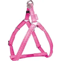 PADU Harnais chien MAC CUIR rose 20mm Zolux