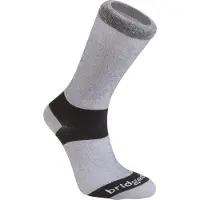 Bridgedale Liner Coolmax Long Socks Gris EU 40-43 Homme