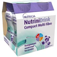 Nutrini NUTRICIA NutriniDrink Compact Multi Fibre au goût neutre à partir de 12 mois, solution de 125 ml