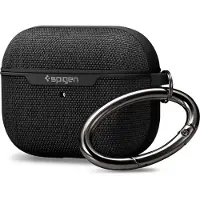 Spigen Urban Fit, Étui pour écouteurs + casque, Noir