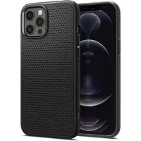 Spigen Coque Liquid Air pour Apple iPhone 12 (Pro) - Noir