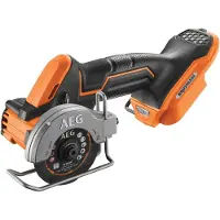 AEG Mini scie multi-matériaux 18V - sans balais - sous-compacte - sans batterie ni chargeur - 6 disques - BMMS18SBL-0