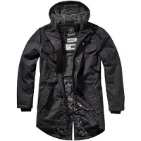 Brandit Marsh Lake Teddyparka noir, M